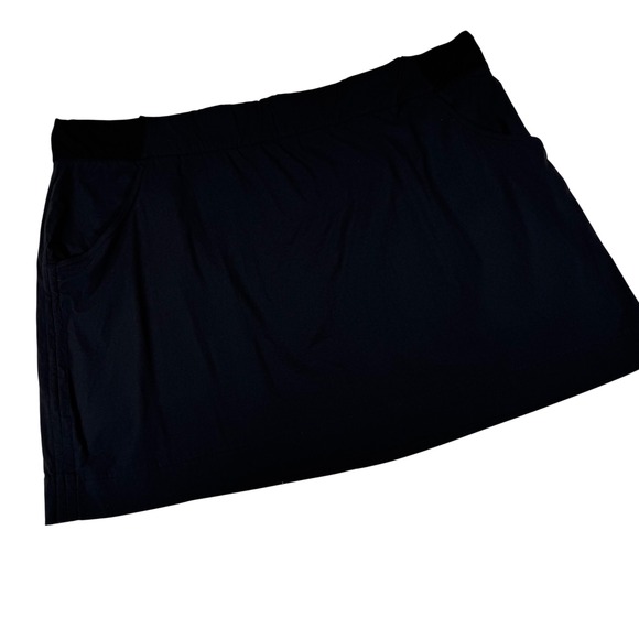 Columbia Pants - Columbia Skort Women 3X Black Omni-Shield Athletic Hiking Golf AW4071 Activewear